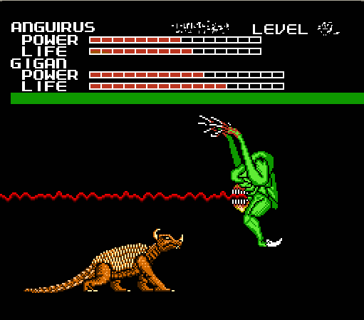 Not-Gigan tongue attack