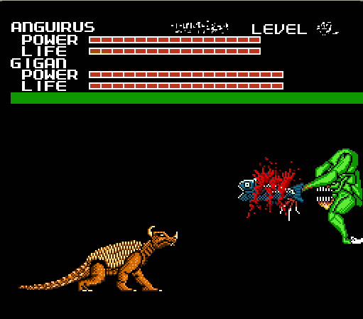 Fish ripped apart by Not-Gigan