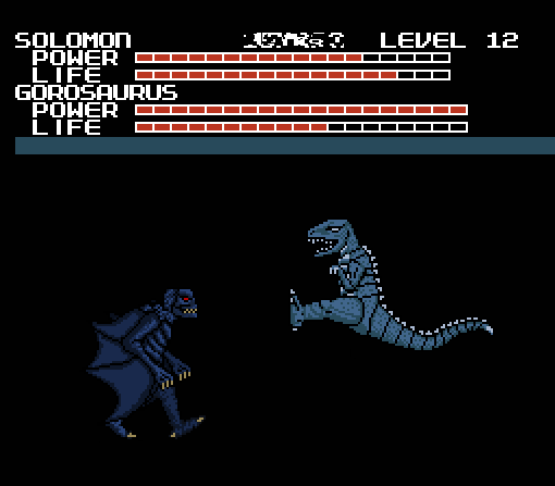 Gorosaurus kick attack