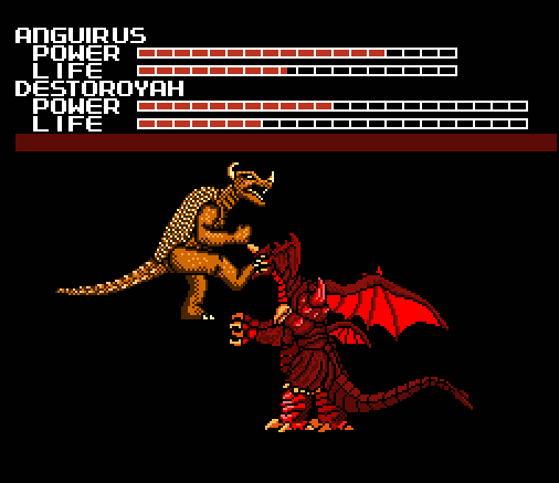 Angirus vs Destroyah