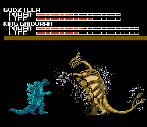 King Ghidorah destroyed middle head