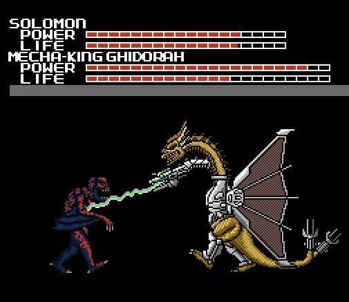 Solomon vs Mecha-King Ghidorah
