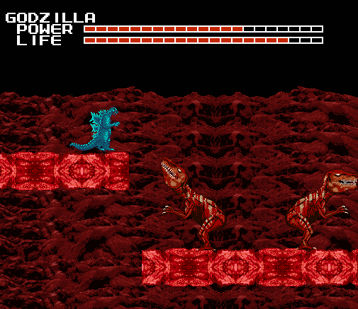 Skinned creatures standing