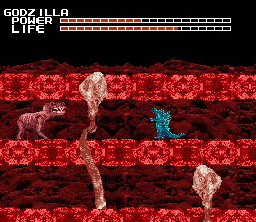 Skinned snake creatures