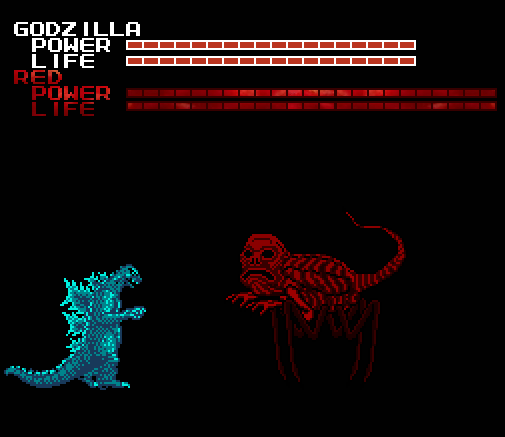 Red vs Godzilla