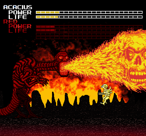 Acacius dodges Red’s ultimate attack