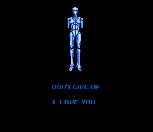 “DON’T GIVE UP. I LOVE YOU”