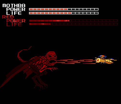 Mothra vs Red