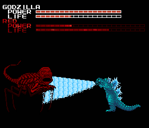 Godzilla’s heat beam