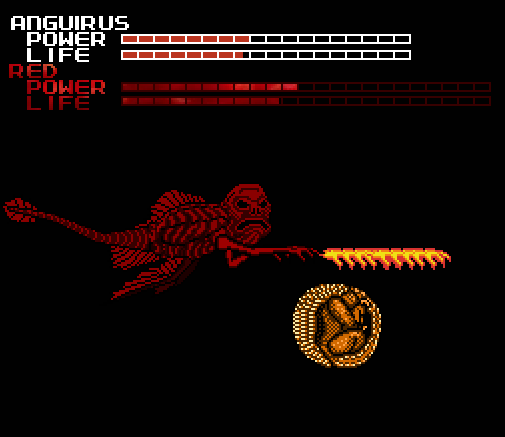 Red’s flame attack